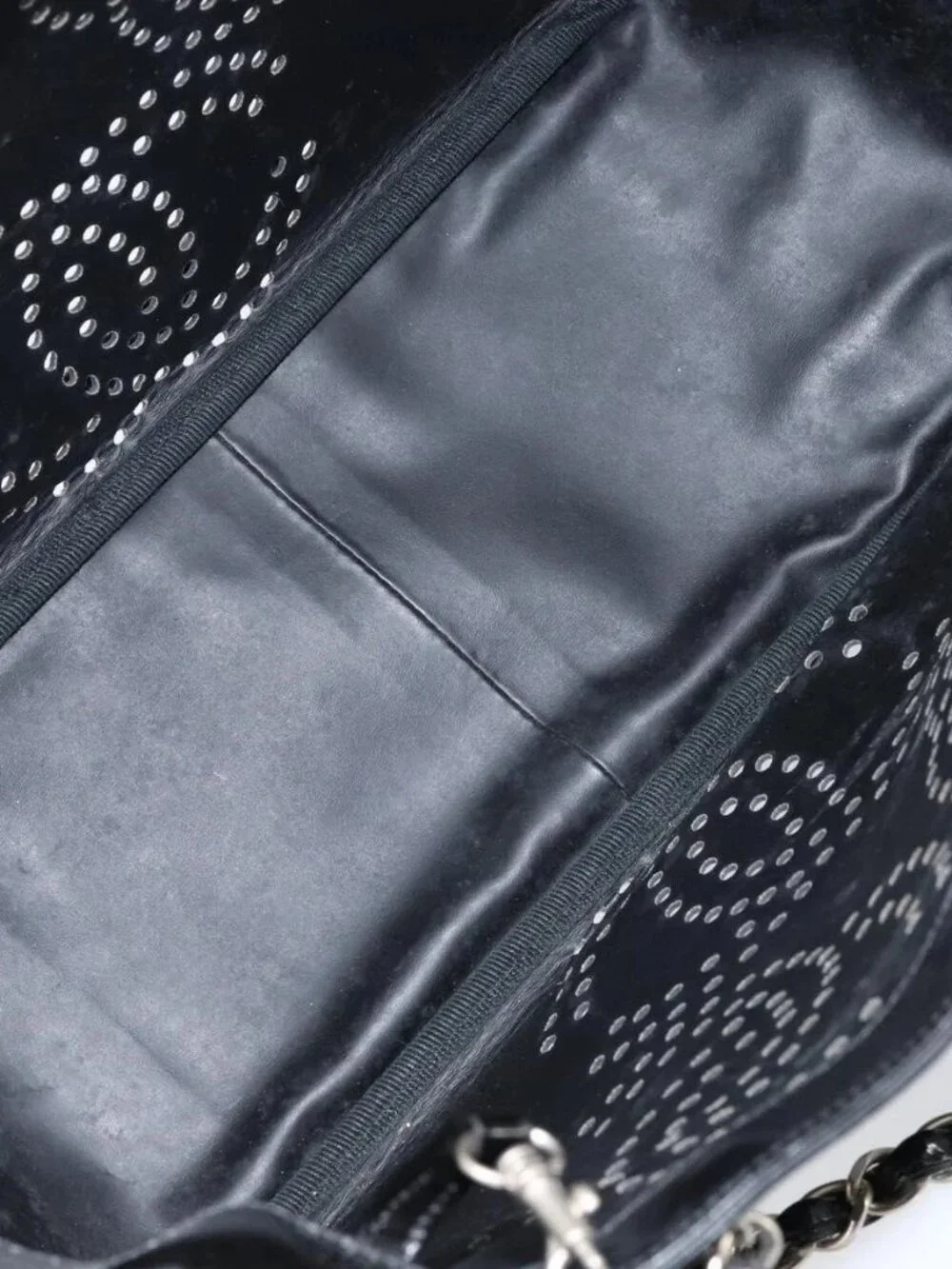 CHANEL brand	chanel color	black